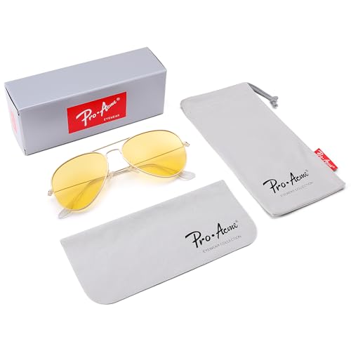 Image of Pro Acme Aviator Sunglasses for Men Women Classic Polarized UV400 Protection
