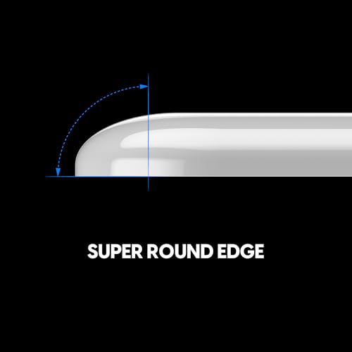 Image of Superglide Glass Mouse Skates - Super Smooth Glide, Polished Round Edge, Super Fast Gaming Mouse Feet with Durable Sole for Razer Viper v3 Pro (Type-S, White)