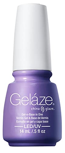 China Glaze Gelaze Gel-n-Base Gel That's Shore Bright - 0.5 fl oz miniatura 3