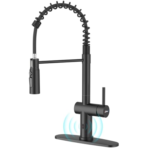 Touchless Pull Down Kitchen Faucet with Sprayer, APPASO Motion Sensor Activated Hands-Free...