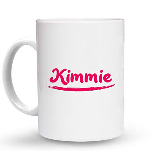 Makoroni - Kimmie Name - 6 Oz. Ceramic ESPRESSO MUG Coffee Drink Cup, DesA54