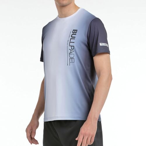 Bullpadel T-Shirt MUROS 2025 | High-Performance Tech Shirt for Men | Gradient Sublimation Design with Reflective Prints3