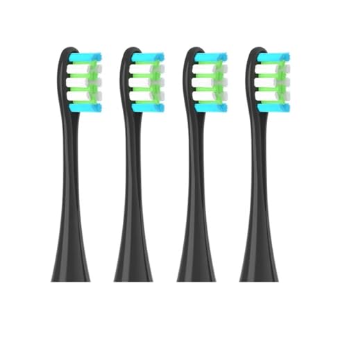 4/6 �̃\�t�g�����w�b�h�AOclean�AX/X PRO/ Z1/ F1 �u���[�u���V�w�b�h�ƌ݊�������A�f���|�����g���u���V�^��уm�Y��(4PCSBlack)