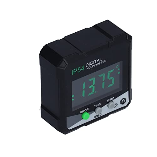 Inclinómetro digital con display LCD y magneto fuerte miniatura 6