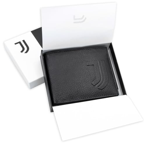 Juventus 133606 Juve, akcesoria podróżne - portfele unisex dla dorosłych, wyjątkowy, czarne, Taglia Unica