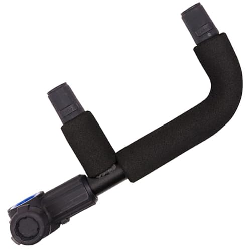 Fox Matrix 3D-R Double Protector Bar Short 28cm - Adapter für Sitzkiepe zum Stippangeln & Feederangeln auf Friedfische, Connector
