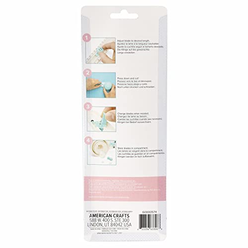 We R Memory Keepers Circle Cutter, Mint/White, diameter 4 x 12.6" (diameter 10 to 32 cm) - Image 3