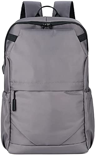 Sac à dos décontracté homme gris M anti panne de batterie avec accès audio