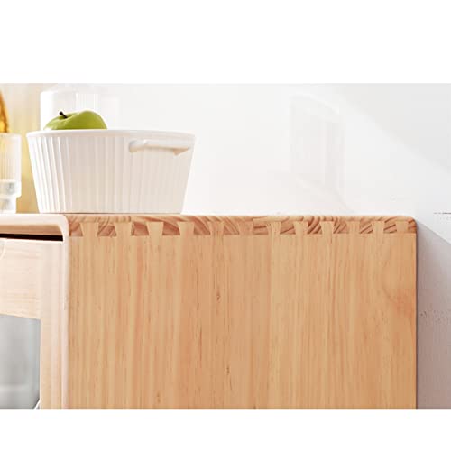 ZZJWMJGC Sideboard Alle Doppeltür Sideboard Modernes minimalistisches Regal an der Wand Weinschrank Wohnzimmerschrank Lagerschrank Küchenschrank