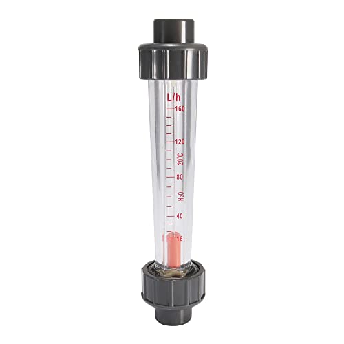 Sourcingmap LZS-15D Water Liquid Flow Measuring Tube Design Flowmeter 16-160L/h