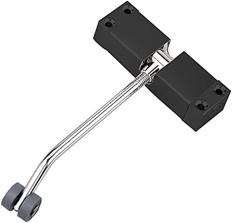 Hardware Door Closer, Door Closer,Automatic Spring Adjustable Close Furniture Hardware Zinc Alloy 1pc(Silver)