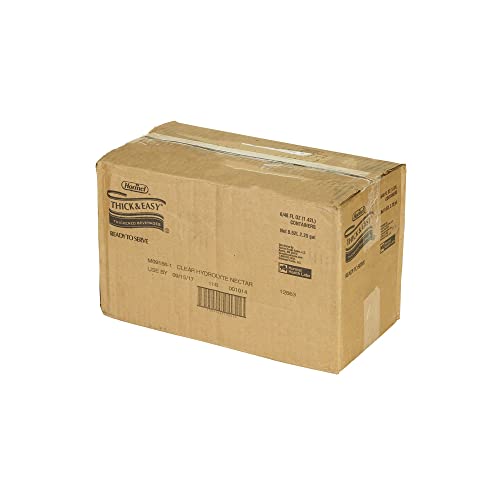 Thick and Easy Thickened Water with Natural Lemon Flavor, Nectar Consistency - Sold by (6)-48Oz Bottles by Diamond Crystal Sales