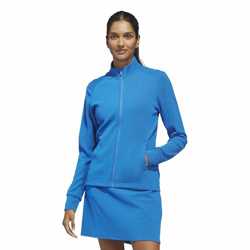 Image of adidas Golf Performance Texture Full Zip Jacket