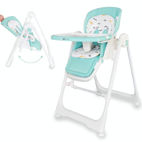 Twinly Baby 3-in-1 Multifunktionshochstuhl: Hochstuhl für Babys (0 m + - 15 kg) / Verstellbar,...