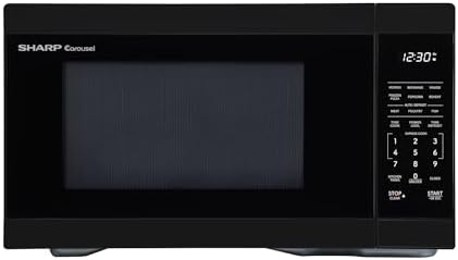 SHARP Countertop Microwave Oven with Removable 12.4" Carousel Tur...