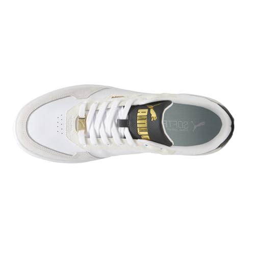 PUMA Mens Court Classic Lux Sd Sneakers Shoes Casual - White4