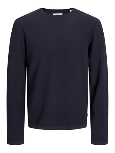 JACK & JONES Male Strickpullover Einfarbig Strickpullover