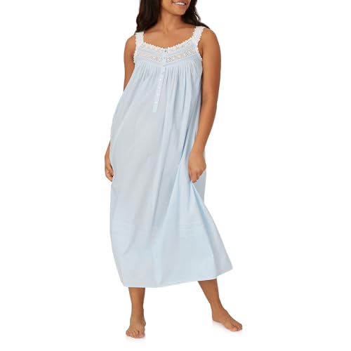 Image of Eileen West Queen Anne's Lace Womens Sleepwear & Loungewear - Heirloom Dream Collection - 100% Cotton Lightweight Nightgown