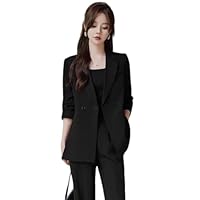 Amazon.co.jp: HLPLLXY レディース ワイドパンツスーツ