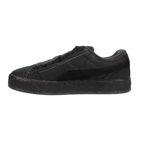 PUMA Womens Cs X Suede XL Vintage Black Lace Up Sneakers Shoes Casual - Grey - Size 9 M3