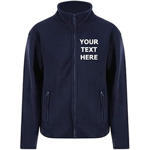 Personalised Full Zip Fleece Jackets for Men Cover