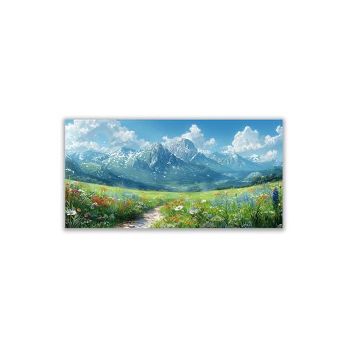 Tableaux Decoratifs Paysage Nature 80x160cm Forêt Vert