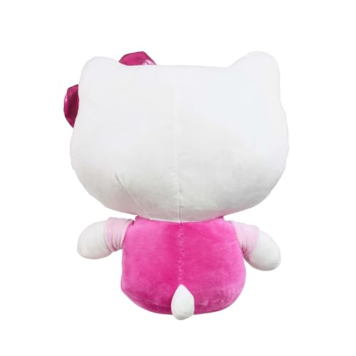 Hello Kitty My Bestie Forever Plush, 16cm Pink Soft Toy, Cute Mini Hello Kitty Character in Pink Outfit - Image 4