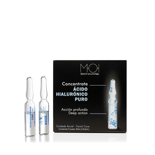 Ampollas faciales CONCENTRATE ACIDO HIALURÓNICO 10 viales 2ml. M·O·I SkinCare