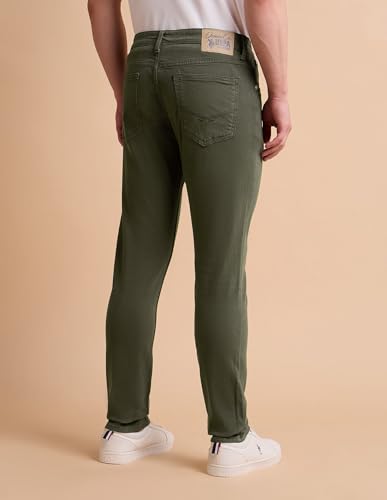 Image of U.S. Polo ASSN. Denim Jeans for Men - Slim Tapered Fit, Mens Jeans for Office & Regular Wear