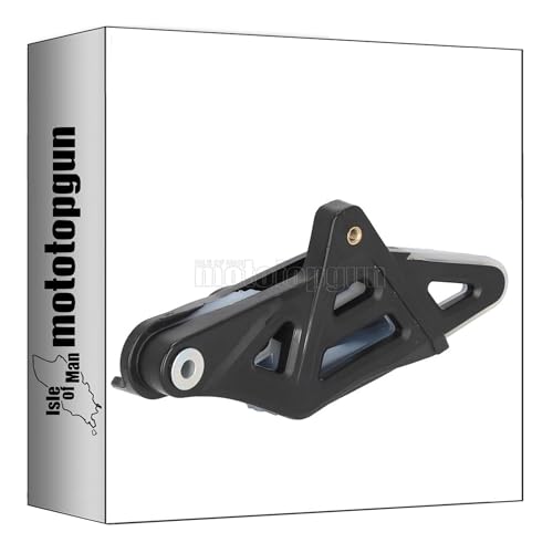 Guide de chaine enduro Acerbis noir pour KTM XC-W 300 en pleine nature