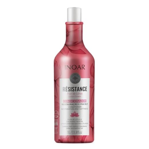 Inoar Résistance Flor de Lótus - Condicionador 1000 ml, Inoar