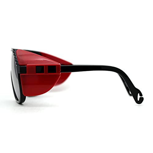 Color Mirror Windbreaker Visor Shield Racer Plastic Sunglasses3