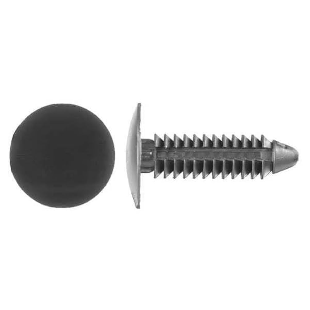 Amazon.com: Push-in Rivet, Dome Head, 1/4 in Dia., 1-1/16 in