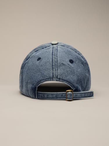 Image of The Souled Store Baseball Cap | Lightweight 100% Cotton Embroidered Logo Baseball Hat | Premium Denim Adjustable Cap for Men & Women | Stylish Casual Streetwear Hat