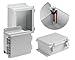 Hoffman A1084PHCW Enclosure, PolyPro with Window, Polyester, 10.12" x 8.12" x 4.38"