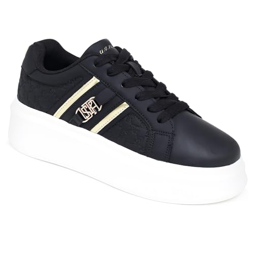 Image of U.S. Polo ASSN. Elowen Off White Light Weight Sneaker Shoes