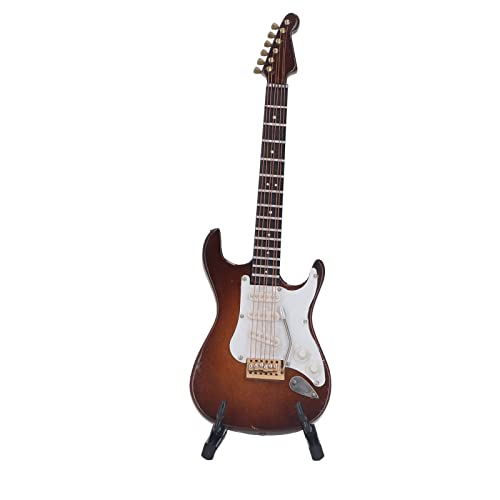 Guitare électrique Miniature, Mini Guitare électrique de 7,1 Pouces de Long pour Un Usage Domestique - Les Beatles, Paul McCartney, John Lennon, RIngo Starr, George Harrison Guitare électrique Miniature, Mini Guitare électrique de 7,1 Pouces de Long pour Un Usage Domestique