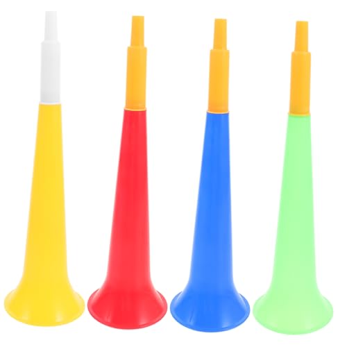 SOPOTUTU 4stücke Fußball Horn Spielzeug Fußball Trompete Krachmacher Für Junge Mädchen Party Requisiten Tragbare Jubelhörner Aus Kunststoff Geeignet Für Verschiedene Feiern Und Outdoor-akti SOPOTUTU 4stücke Fußball Horn Spielzeug Fußball Trompete Krachmacher Für Junge Mädchen Party Requisiten Tragbare Jubelhörner Aus Kunststoff Geeignet Für Verschiedene Feiern Und Outdoor-akti