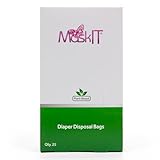 MaskIT Diaper Disposal Bags | Eliminate Odor With Our Patented Odor Blocking Diaper Disposal Bags | Fits All Baby Diapers and Most Adult Diaper Sizes | Plant-Based, Made in the USA, Woman Owned