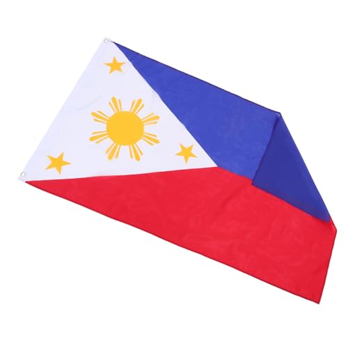 ibasenice Drapeau Philippin De Remplacement Pour Jardin Motif National Décoration Extérieure Drapeau De Bateau Usage Sportif