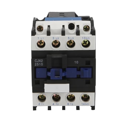 Contacteur de moteur triphasé 25A bobine 110V commande magnétique rail DIN 35 mm