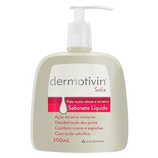 Dermotivin Salix Sabonete Liquido 300 Ml