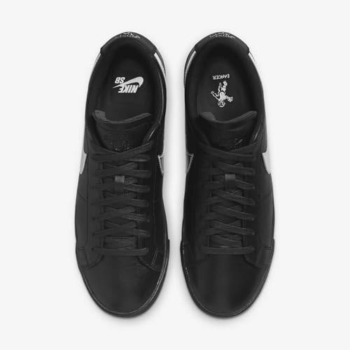 Nike SB Zoom Blazer Low x Dancer Skateboards - Black/Metallic Silver-Black