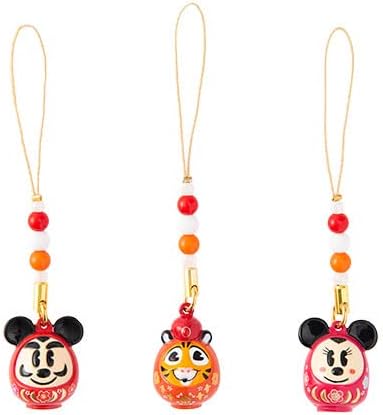 Amazon Co Jp ミッキー フレンズ だるま 鈴マスコットセット 東京ディズニーリゾート限定 22年 ニューイヤーグッズ お正月 寅年 虎 ディズニー グッズ お土産 おもちゃ