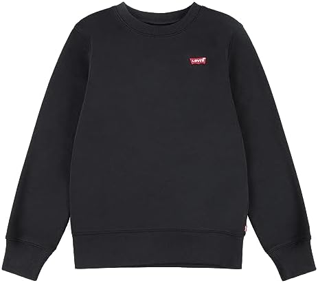 Felpa Levi's Bambini - Logo Crewneck, Cotone E Poliestere, Vestibilità Regolare - Foto 9