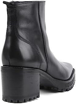 André Assous Milla Lug Bootie, Black, Size 10 | Image 5