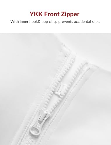 Image of Yvette Adjustable Sports Bras for Women High Impact Front Zip Mesh Supportive Bras for Large Bust Plus Size