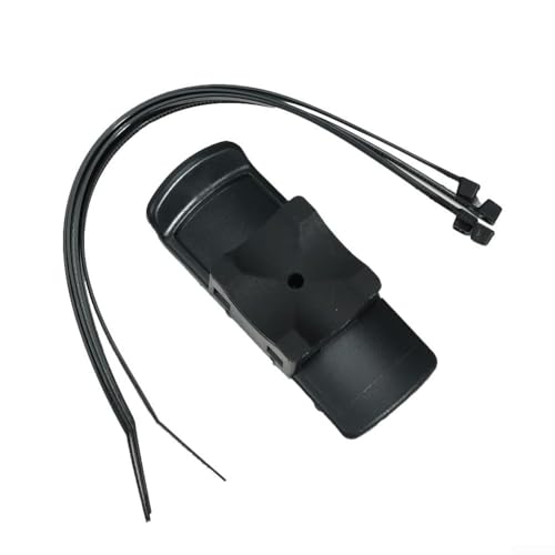 Fahrradhalterung für Garmin für Oregon 600 eTrex 10 20 30 GPSMap 62 kompatible Halterung mit 4 Kabelbindern zur Fahrradbefestigung