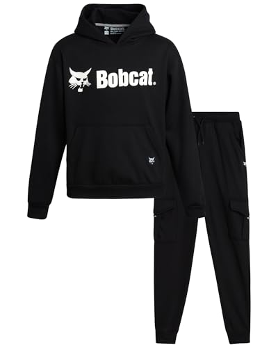 Consejos para Comprar Talla 14 del mes. 38 Bobcat Conjunto deportivo para niño: sudadera polar con capucha y pantalón cargo deportivo de 2 piezas. Conjunto deportivo a juego para niño (8-18 años), talla 12-14, color...