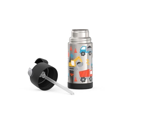 Image of THERMOS FUNTAINER Water Bottle with Straw, 12oz, Construction Site (Pack of 6)